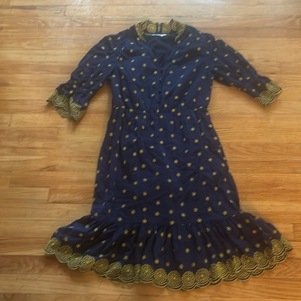 Boden Embroidered Floral Dress